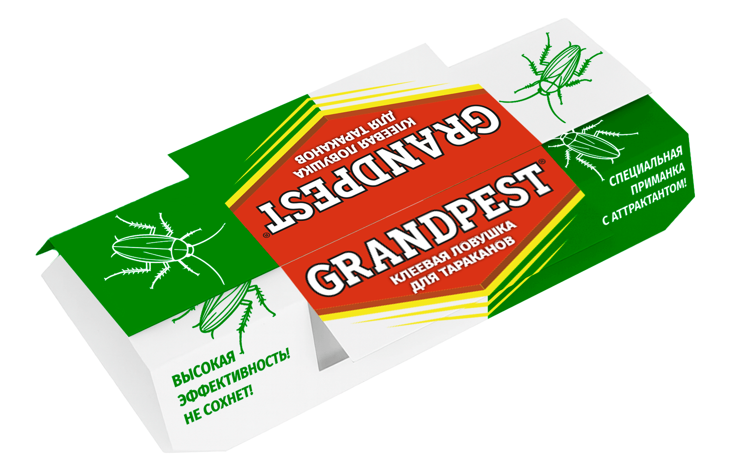 Клеевая ловушка Grandpest от тараканов