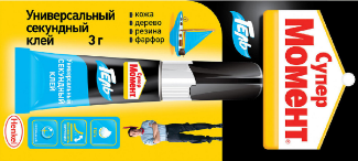 Клей Момент Супер гель 3г мульти карта,, в коробке 24 уп