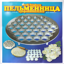 Пельменница Profi-Teigform Профессиональная на 37пельменей, цвет алюминевый