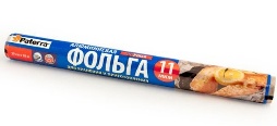 Фольга Алюминиевая *"Paterra", 11 мкм, шт (10 м)