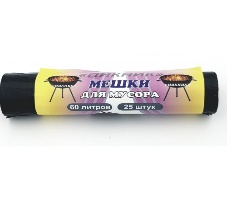 "Пикник" Мешки для мусора 60 Л
