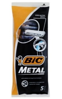 Бритва одноразовая BIC Metal с одним лезвием