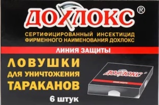 6 Ловушек для уничтожения тараканов ДОХЛОКС