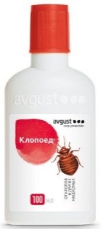 От клопов и других насекомых Клопоед avgust 100мл