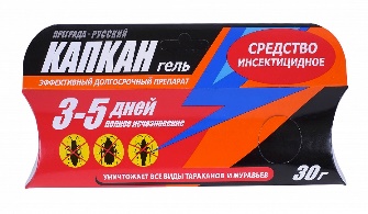 "Русский-КАПКАН" шприц (30 г) гель от тараканов