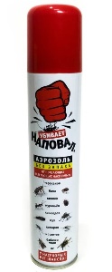 Аэрозоль без запаха от ползающих и летающих насекомых НАПОВАЛ 130г