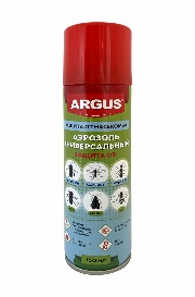 Аэрозоль универсальный ARGUS исектицидное средство для уничтожения мух, комаров, москитов, моли, а также тараканов, клопов, блох, муравьев, ос 150 мл