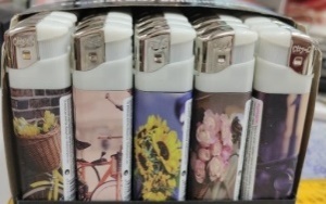 Зажигалка CL-03(25) велосипеды, 50 шт
