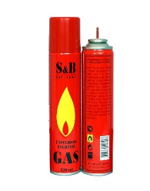 ГАЗ ДЛЯ ЗАЖИГАЛОК S&B (250 МЛ)